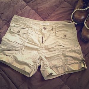 No Boundaries Tan Shorts